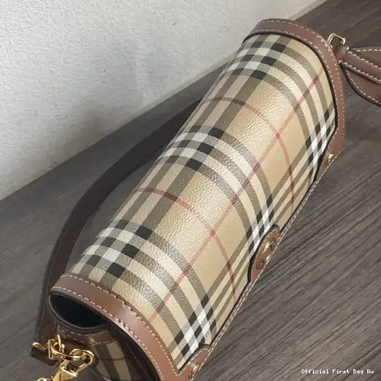 Official FirstBag Ru Top Note Handle Bag-24*8*14cm BURBERRY 0608